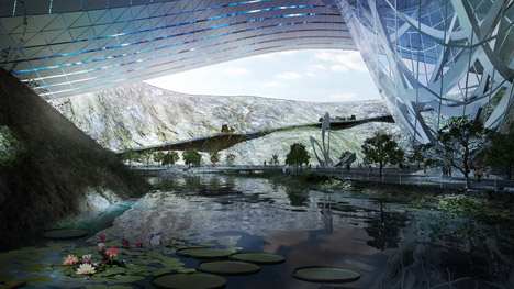 Dawang Mountain Resort Changsha by Coop Himmelb(l)au