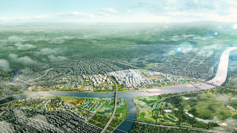 Green Loops City by ADEPT