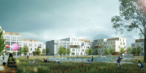 Green Loops City by ADEPT