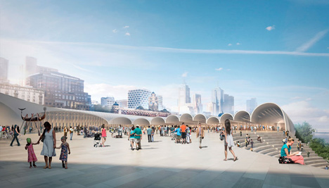 Flinders Street Station by Herzog & de Meuron and Hassell