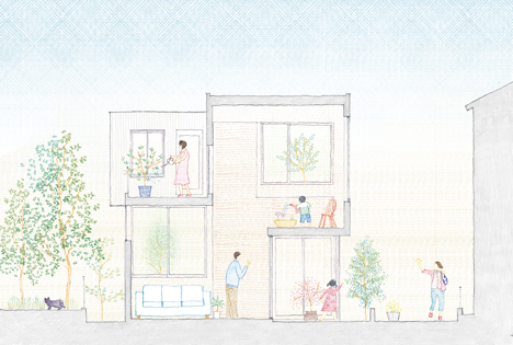 House in Chayagasaka by Tetsuo Kondo Architects