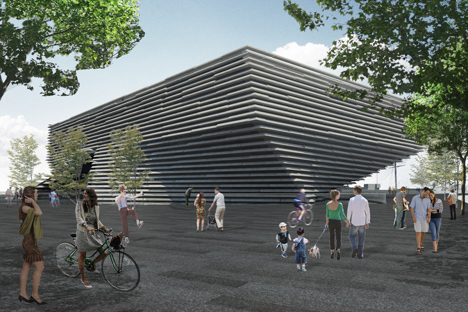 Green light for Kengo Kuma's V&A at Dundee