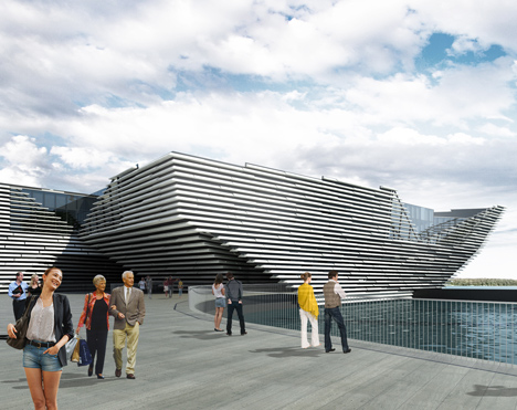 Green light for Kengo Kuma's V&A at Dundee