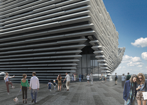 Green light for Kengo Kuma's V&A at Dundee