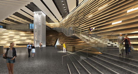 Green light for Kengo Kuma's V&A at Dundee