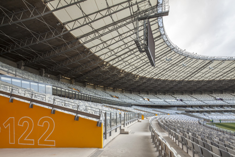 Mineirão Stadium renovation by BCMF Architects