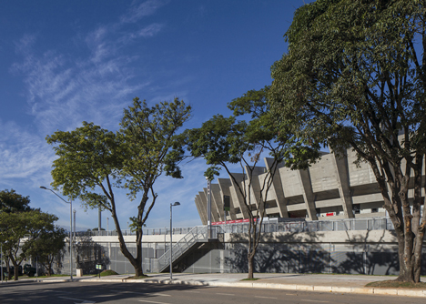Mineirão Stadium renovation by BCMF Architects