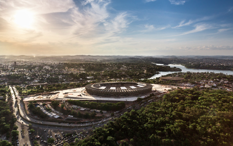 Mineirão Stadium renovation by BCMF Architects
