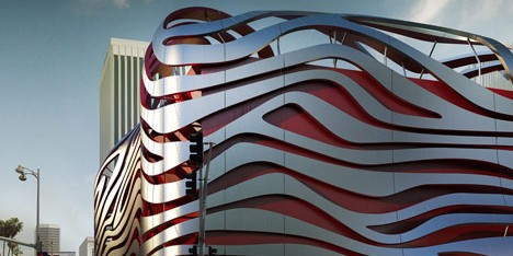 KPF to wrap steel ribbons around LA’s Petersen Automotive Museum