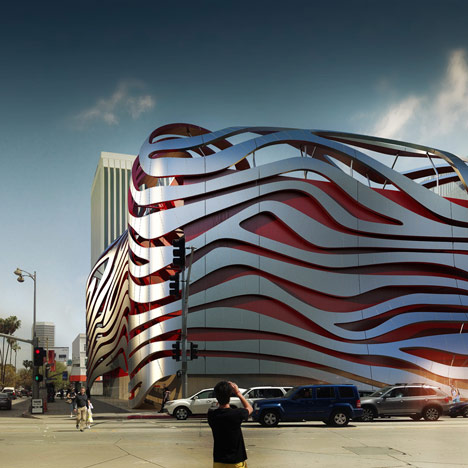 KPF to wrap steel ribbons around LA’s Petersen Automotive Museum