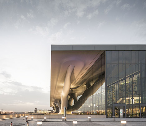 Qatar National Convention Centre by Arata Isozaki