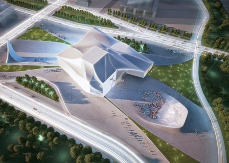 Sejong Performing Arts Center by Asymptote