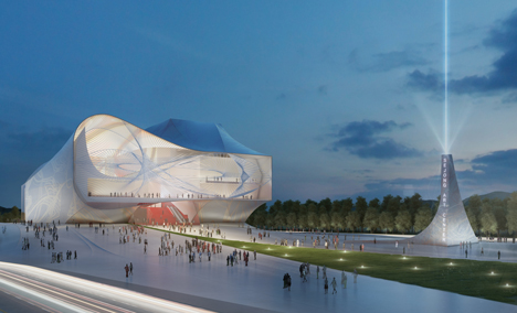Sejong Performing Arts Center by Asymptote