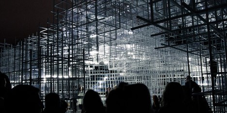 Serpentine Pavilion Intervention by United Visual Artists