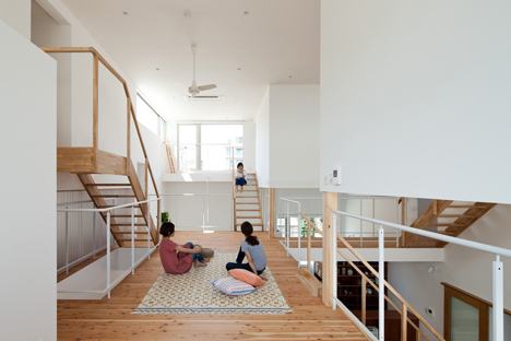 Share House LT Josai by Naruse Inokuma Architects