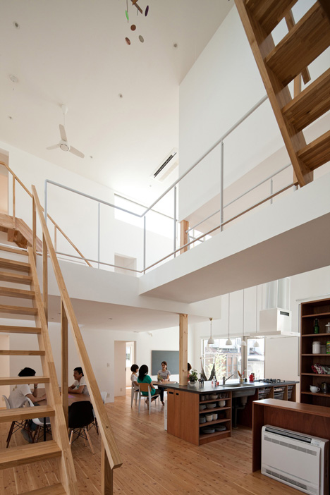 Share House LT Josai by Naruse Inokuma Architects