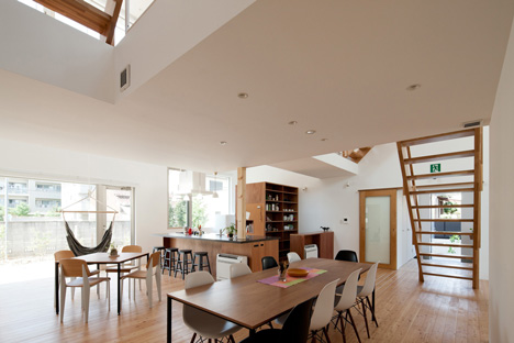 Share House LT Josai by Naruse Inokuma Architects