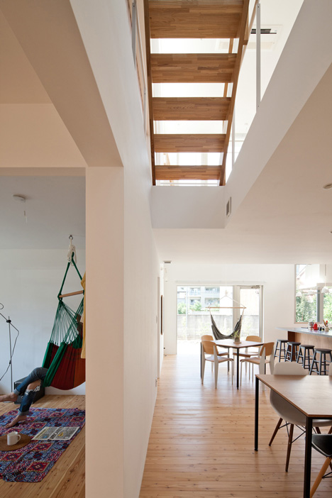 Share House LT Josai by Naruse Inokuma Architects