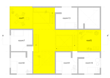Share House LT Josai by Naruse Inokuma Architects
