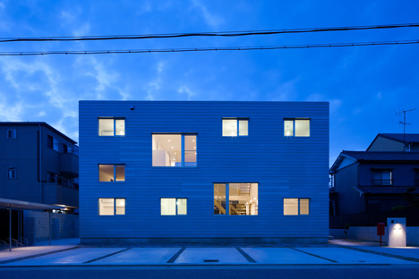 Share House LT Josai by Naruse Inokuma Architects
