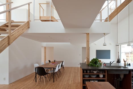 Share House LT Josai by Naruse Inokuma Architects