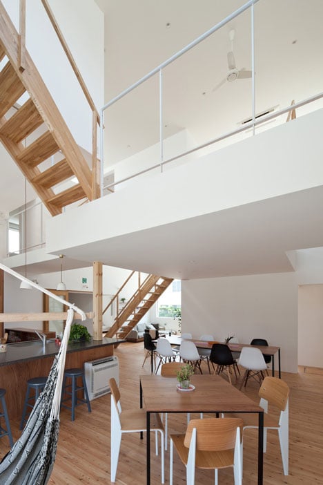Share House LT Josai by Naruse Inokuma Architects