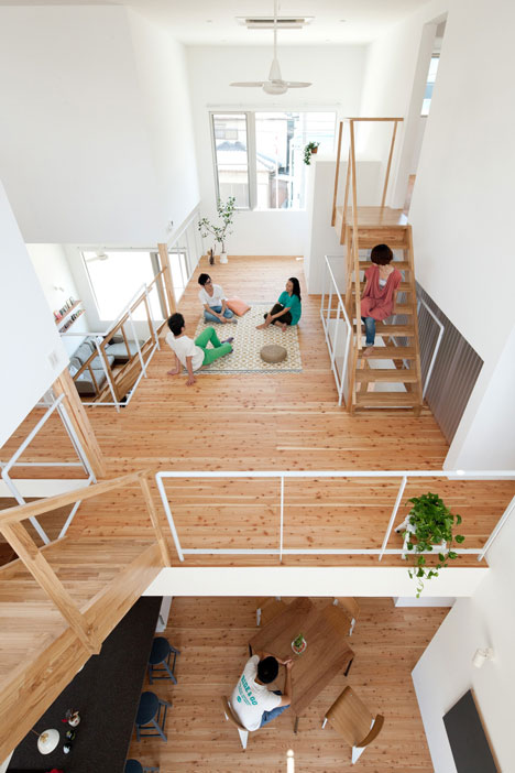 Share House LT Josai by Naruse Inokuma Architects