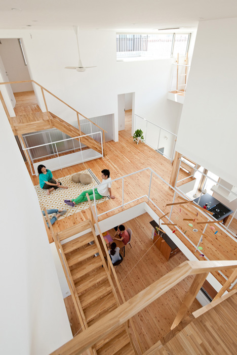 Share House LT Josai by Naruse Inokuma Architects
