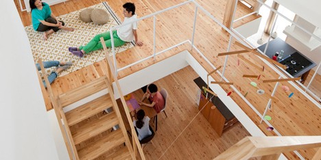 Share House LT Josai by Naruse Inokuma Architects