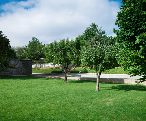 Swimming Pool in Chamusca da Beira by Joao Mendes Ribeiro