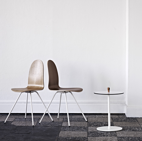 Tongue chair by Arne Jacobsen relaunched by Howe