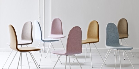 Tongue chair by Arne Jacobsen relaunched by Howe