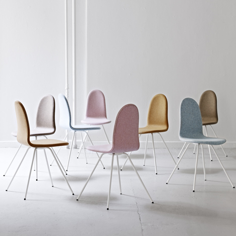 Tongue chair by Arne Jacobsen relaunched by Howe