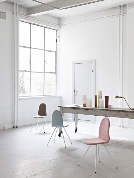 Tongue chair by Arne Jacobsen relaunched by Howe