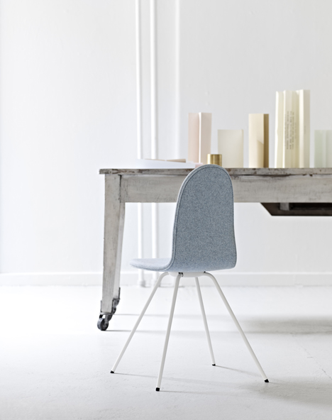 Tongue chair by Arne Jacobsen relaunched by Howe