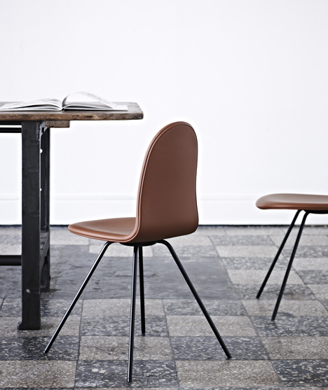 Tongue chair by Arne Jacobsen relaunched by Howe