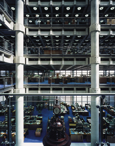 "We thought Lloyd's building was the ultimate in technology, but it's practically hand made" "We thought Lloyd's building was the ultimate in technology, but it's practically hand made"