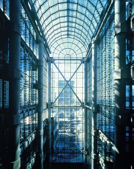 "We thought Lloyd's building was the ultimate in technology, but it's practically hand made" "We thought Lloyd's building was the ultimate in technology, but it's practically hand made"