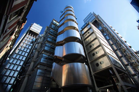 "We thought Lloyd's building was the ultimate in technology, but it's practically hand made" "We thought Lloyd's building was the ultimate in technology, but it's practically hand made"