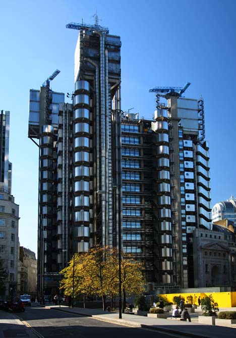 "We thought Lloyd's building was the ultimate in technology, but it's practically hand made" "We thought Lloyd's building was the ultimate in technology, but it's practically hand made"