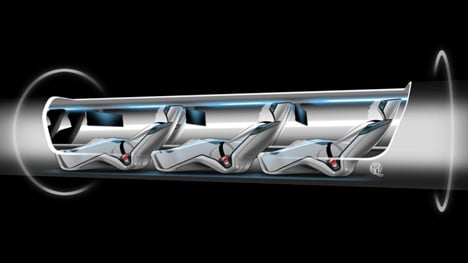 Elon Musk reveals designs for supersonic Hyperloop transport system