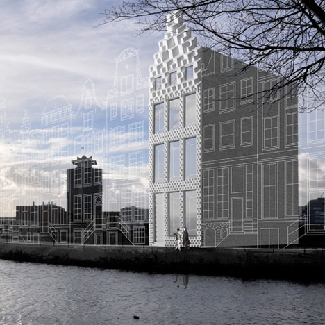 3D-printed canal house by DUS Architects