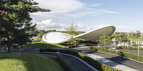 Autostadt Roof and Service Pavilion by Graft Gesellschaft von Architekten