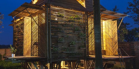 Blooming Bamboo Home by H&P Architects