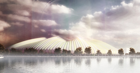 Brasilia Athletics Stadium by Weston Williamson