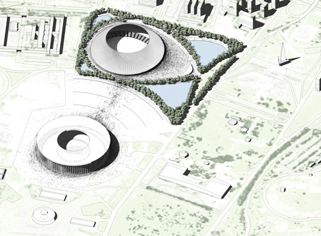 Brasilia Athletics Stadium by Weston Williamson