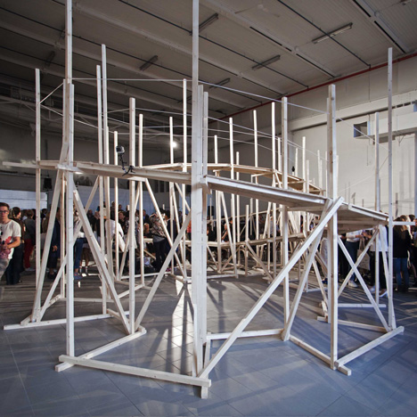 Catwalk for Up by Gartnerfuglen Architects