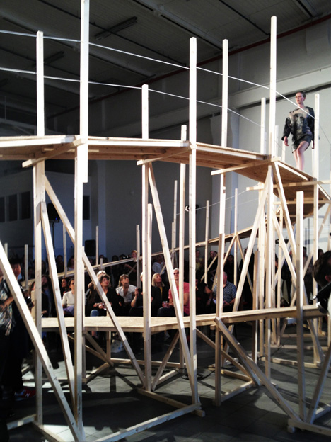 Catwalk for Up by Gartnerfuglen Architects