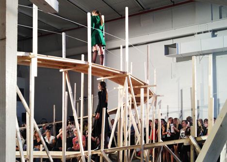 Catwalk for Up by Gartnerfuglen Architects