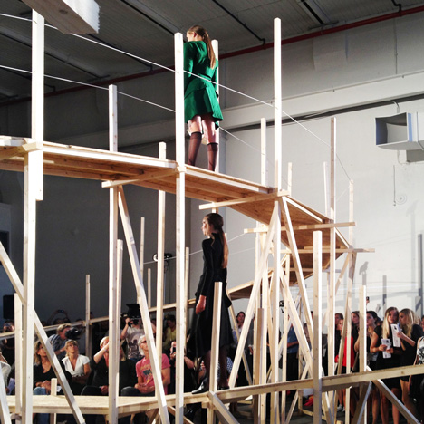 Catwalk for Up by Gartnerfuglen Architects